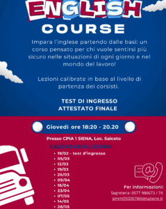 corso di inglese 25.26